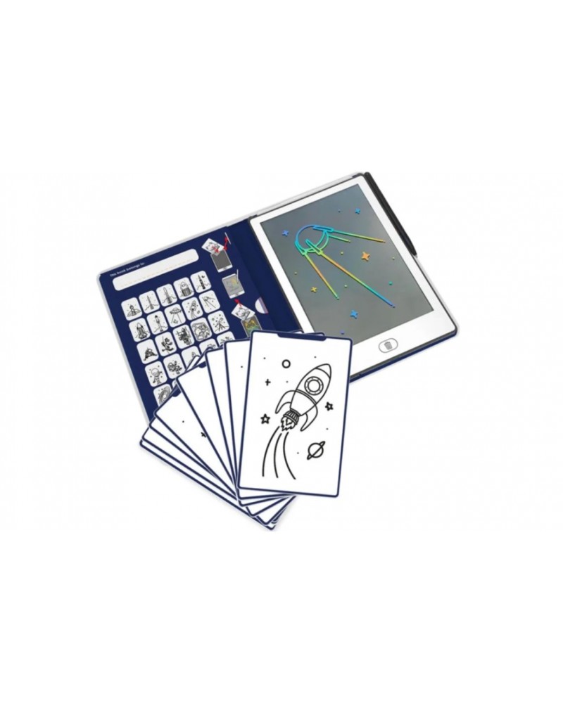 KIDYWOLF: TABLET ΖΩΓΡΑΦΙΚΗΣ ΜΕ ΟΘΟΝΗ LCD (30 ΚΑΡΤΕΣ)- GALAXY (KDW-182167)