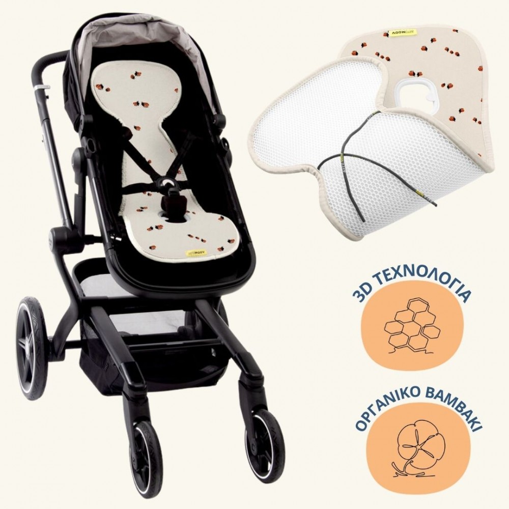 AEROMOOV ΑΝΤΙ-ΙΔΡΩΤΙΚΟ ΚΑΛΥΜΜΑ AIR LAYER  ΓΙΑ ΚΑΘΙΣΜΑ ΑΥΤΟΚΙΝΗΤΟΥ GROUP BUGGY LADYBUG (AL-B-LBG)