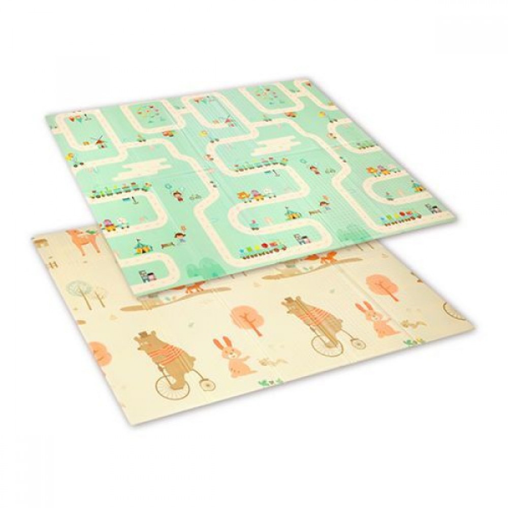 BABYONO: ΑΝΑΔΙΠΛΟΥΜΕΝΟ ΑΦΡΩΔΕΣ ΠΑΖΛ ΔΑΠΕΔΟΥ ΔΙΠΛΗΣ ΟΨΕΩΣ 180 X 200 ΕΚΑΤ(BN1480)