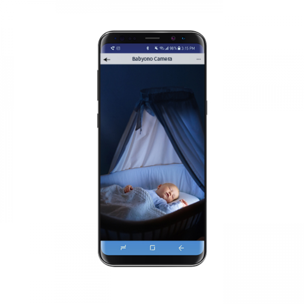 BABYONO: ΠΕΡΙΣΤΡΕΦΟΜΕΝΗ ΚΑΜΕΡΑ/ BABY MONITOR ΜΕ ΕΝΔΟΕΠΙΚΟΙΝΩΝΙΑ- FULL HD ΑΝΑΛΥΣΗ- ΝΥΧΤΕΡΙΝΗ ΛΗΨΗ & ΚΑΤΑΓΡΑΦΗ(BN1514)