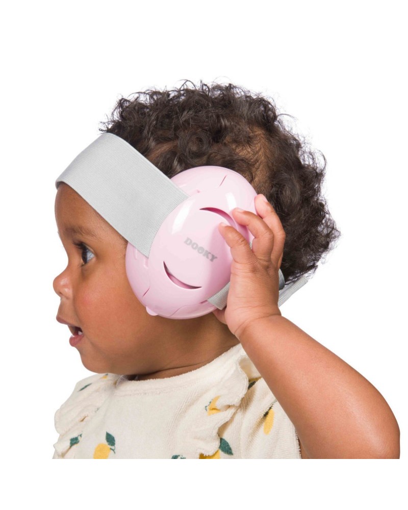 DOOKY ΠΡΟΣΤΑΤΕΥΤΙΚΑ ΑΥΤΙΩΝ ΓΙΑ ΗΛΙΚΙΕΣ 0-3 ΕΤΩΝ ΡΟΖ(DK-3001101)