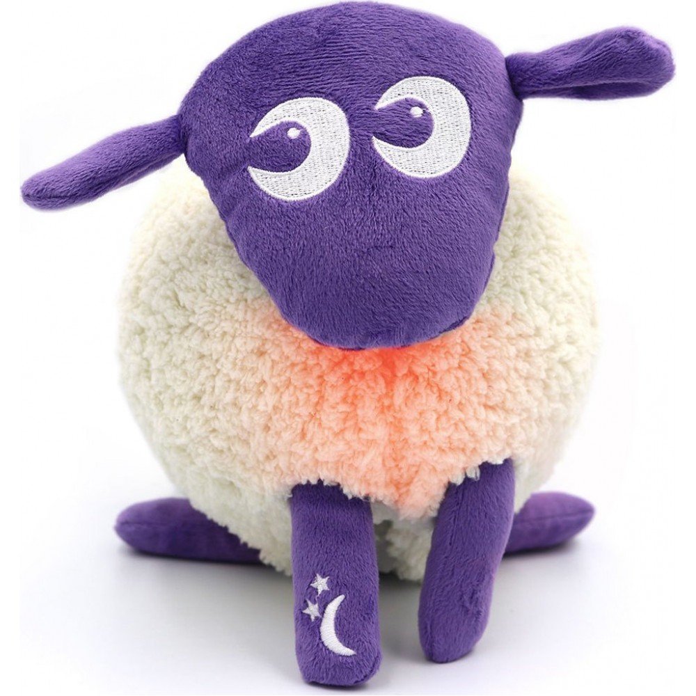 SWEET DREAMERS EWAN SHEEP DELUXE PURPLE ΑΠΟ ΥΦΑΣΜΑ ΜΕ ΛΕΥΚΟΥΣ ΗΧΟΥΣ ΓΙΑ ΝΕΟΓΕΝΝΗΤΑ (EW820217)