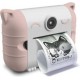 KIDYWOLFΦΩΤΟΓΡΑΦΙΚΗ ΜΗΧΑΝΗ ΜΕ ΘΕΡΜΙΚΗ ΕΚΤΥΠΩΣΗ ΡΟΖ INSTANT CAMERA (KDW-181238)