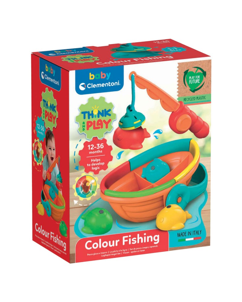 BABY CLEMENTONI ΒΡΕΦΙΚΟ ΠΑΙΧΝΙΔΙ ΣΕΤ ΨΑΡΕΜΑΤΟΣ ΑΠΟ ΑΝΑΚΥΚΛΩΜΕΝΑ ΥΛΙΚΑ (1000-17513)