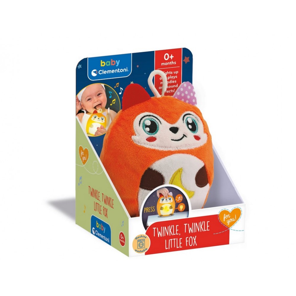 BABY CLEMENTONI ΒΡΕΦΙΚΟ ΠΑΙΧΝΙΔΙ TWINKLE TWINKLE ΑΛΕΠΟΥ ΜΕ ΦΩΣ & ΗΧΟΥΣ (1000-17555)