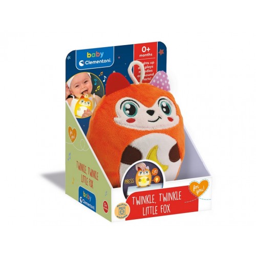 BABY CLEMENTONI ΒΡΕΦΙΚΟ ΠΑΙΧΝΙΔΙ TWINKLE TWINKLE ΑΛΕΠΟΥ ΜΕ ΦΩΣ & ΗΧΟΥΣ (1000-17555)