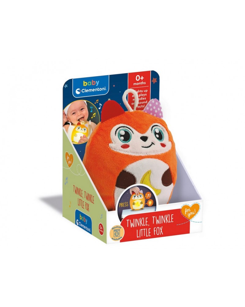 BABY CLEMENTONI ΒΡΕΦΙΚΟ ΠΑΙΧΝΙΔΙ TWINKLE TWINKLE ΑΛΕΠΟΥ ΜΕ ΦΩΣ & ΗΧΟΥΣ (1000-17555)