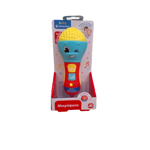 BABY CLEMENTONI ΒΡΕΦΙΚΟ ΠΑΙΧΝΙΔΙ ΜΙΚΡΟΦΩΝΟ ΜΙΛΑΕΙ ΕΛΛΗΝΙΚΑ (1000-63428)