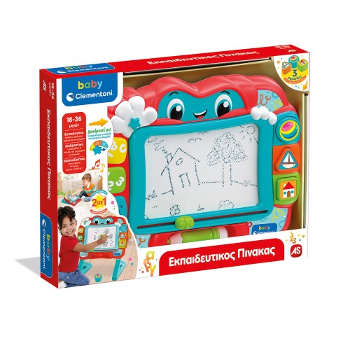 BABY CLEMENTONI ΒΡΕΦΙΚΟ ΠΑΙΧΝΙΔΙ ΕΚΠΑΙΔΕΥΤΙΚΟΣ ΠΙΝΑΚΑΣ ΜΙΛΑΕΙ ΕΛΛΗΝΙΚΑ (1000-63434)