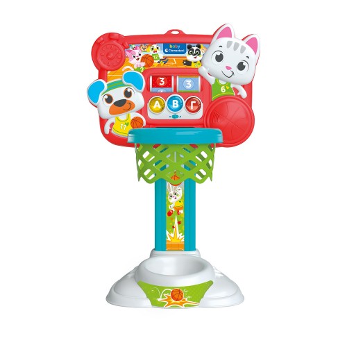 BABY CLEMENTONI ΒΡΕΦΙΚΟ ΠΑΙΧΝΙΔΙ ΜΠΑΣΚΕΤΑΚΙΑΣ ΜΙΛΑΕΙ ΕΛΛΗΝΙΚΑ (1000-63441)