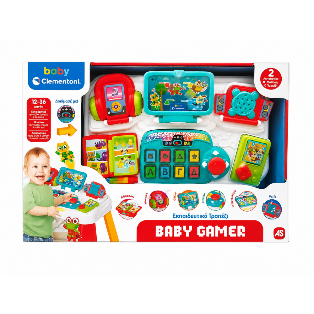 BABY CLEMENTONI ΒΡΕΦΙΚΟ ΠΑΙΧΝΙΔΙ ΤΡΑΠΕΖΙ ΔΡΑΣΤΗΡΙΟΤΗΤΩΝ -ΕΚΠΑΙΔΕΥΤΙΚΗ ΚΟΝΣΟΛΑ (1000-63446)