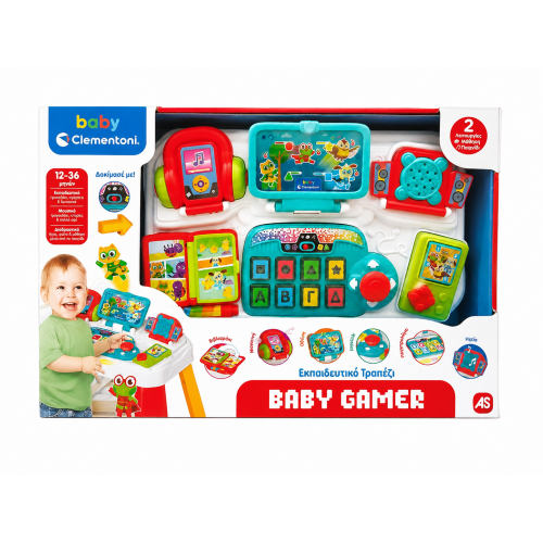 BABY CLEMENTONI ΒΡΕΦΙΚΟ ΠΑΙΧΝΙΔΙ ΤΡΑΠΕΖΙ ΔΡΑΣΤΗΡΙΟΤΗΤΩΝ -ΕΚΠΑΙΔΕΥΤΙΚΗ ΚΟΝΣΟΛΑ (1000-63446)