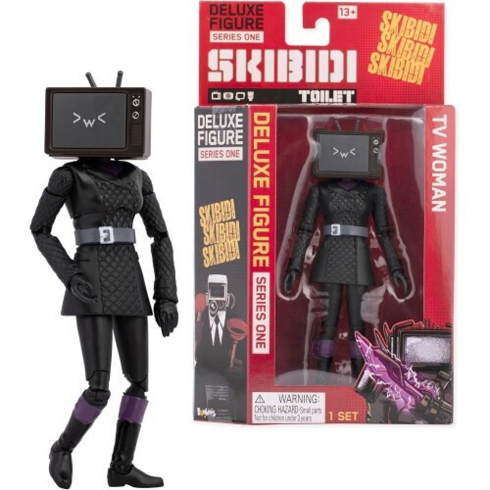 Skibidi Toilet Συλλεκτική Φιγούρα 15εκ-TV WOMAN(1013-13800)