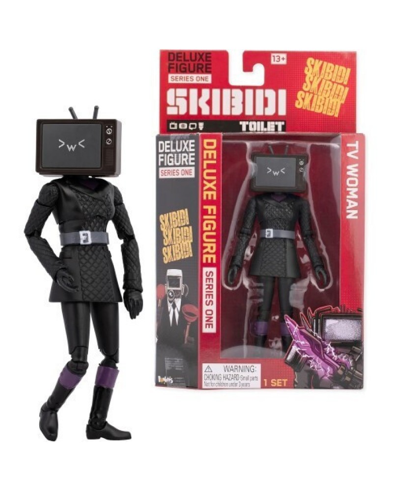 Skibidi Toilet Συλλεκτική Φιγούρα 15εκ-TV WOMAN(1013-13800)