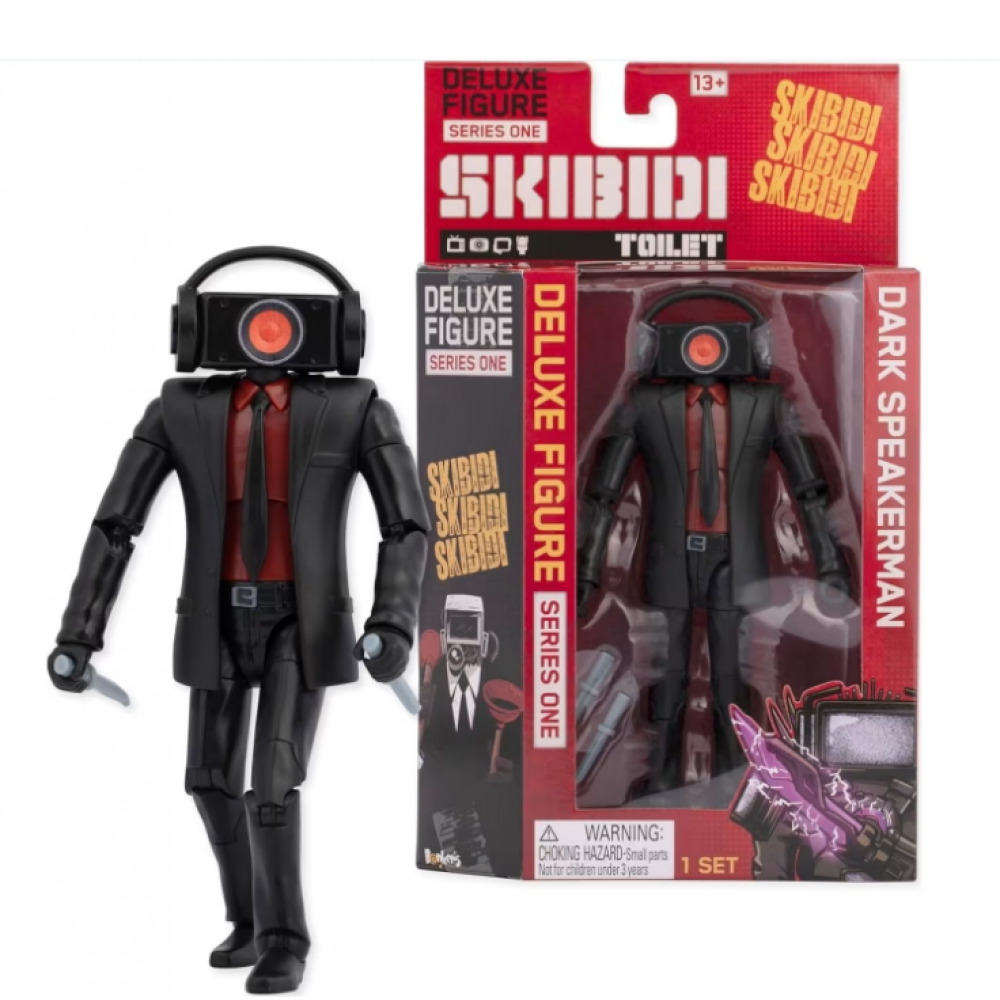 Skibidi Toilet Συλλεκτική Φιγούρα 15εκ-DARK SPEAKERMAN(1013-13800)
