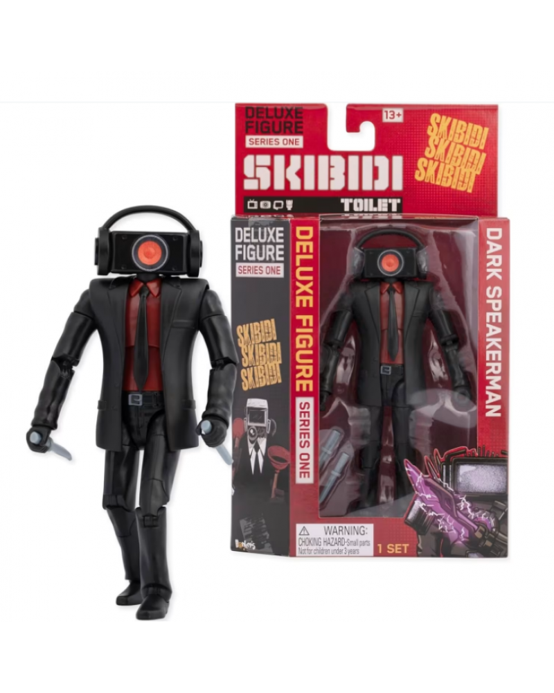 Skibidi Toilet Συλλεκτική Φιγούρα 15εκ-DARK SPEAKERMAN(1013-13800)