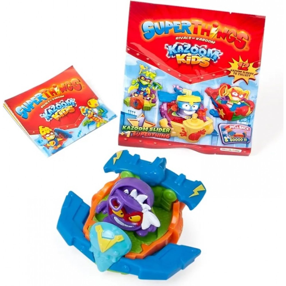 SUPERTHINGS KAZOOM KIDS ΦΙΓΟΥΡΑ ΜΕ KAZOOM SLIDERS 1ΤΕΜ (1013-61206)