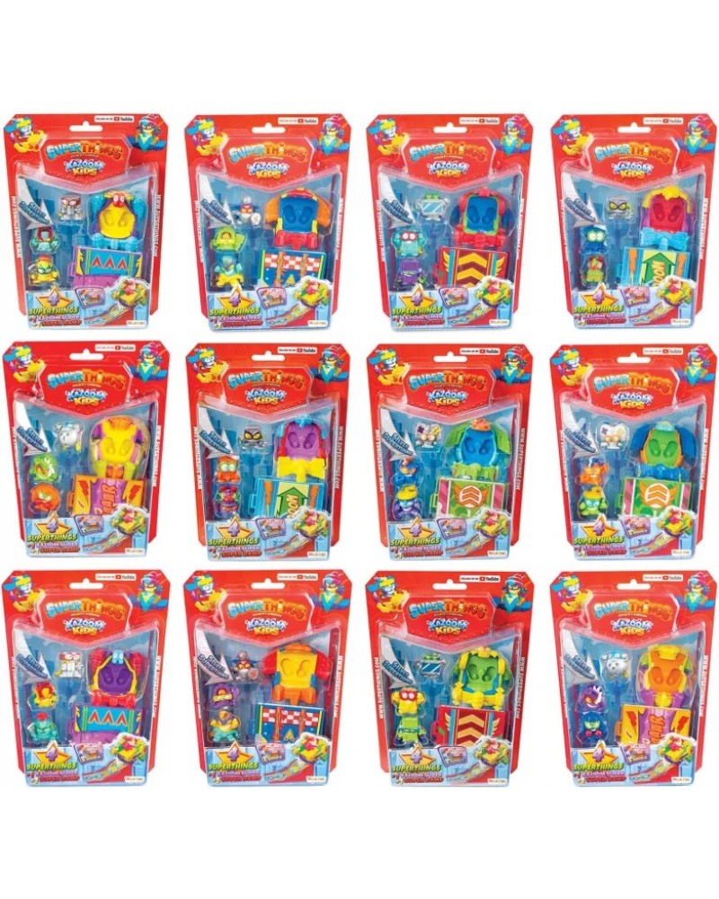 SUPERTHINGS KAZOOM KIDS BLISTER 4 ΦΙΓΟΥΡΕΣ ΜΕ ΑΞΕΣΟΥΑΡ 1 ΤΕΜ (1013-61606)