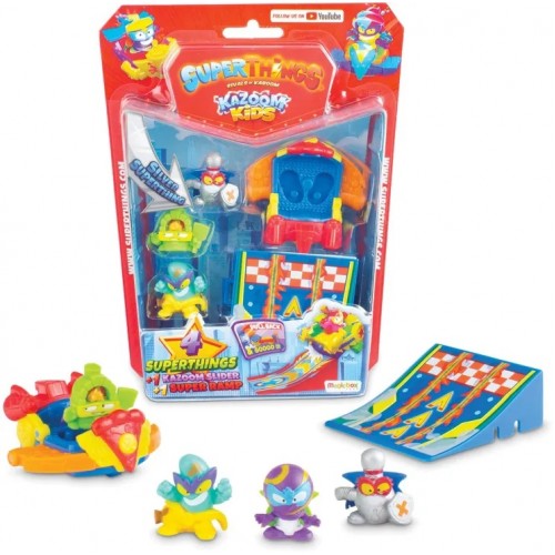 SUPERTHINGS KAZOOM KIDS BLISTER 4 ΦΙΓΟΥΡΕΣ ΜΕ ΑΞΕΣΟΥΑΡ 1 ΤΕΜ (1013-61606)