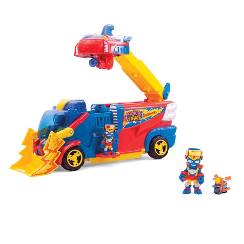 SUPERTHINGS ΌΧΗΜΑ ΜΕ ΦΩΤΑ ΚΑΙ ΉΧΟΥΣ 2 ΣΕ 1 RESCUE TRUCK (1013-62115)