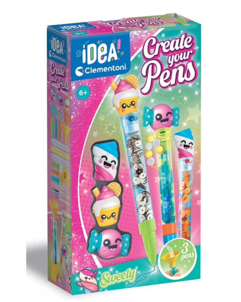 ΜΑΘΑΙΝΩ & ΔΗΜΙΟΥΡΓΩ ΕΚΠΑΙΔΕΥΤΙΚΟ ΠΑΙΧΝΙΔΙ ΣΕΤ PEN STUDIO SWEETY (1026-18829)