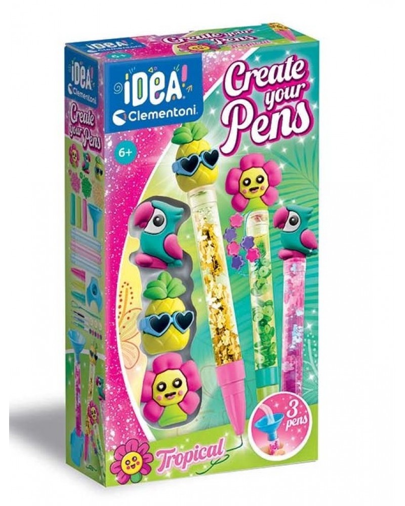 ΜΑΘΑΙΝΩ & ΔΗΜΙΟΥΡΓΩ ΕΚΠΑΙΔΕΥΤΙΚΟ ΠΑΙΧΝΙΔΙ ΣΕΤ PEN STUDIO TROPICAL (1026-18829)