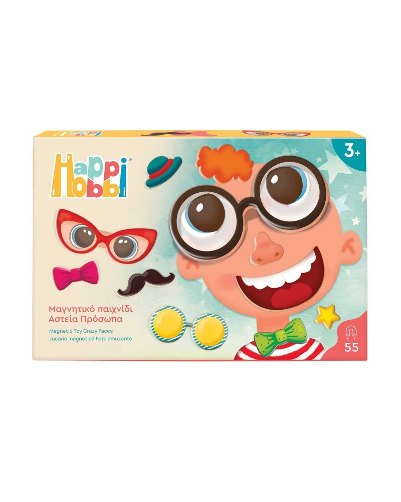 HAPPIHOBBI MAGNET ΑΣΤΕΙΑ ΠΡΟΣΩΠΑ (1029-64079)