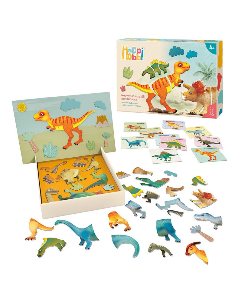 HAPPIHOBBI MAGNET ΔΕΙΝΟΣΑΥΡΟΙ (1029-64082)