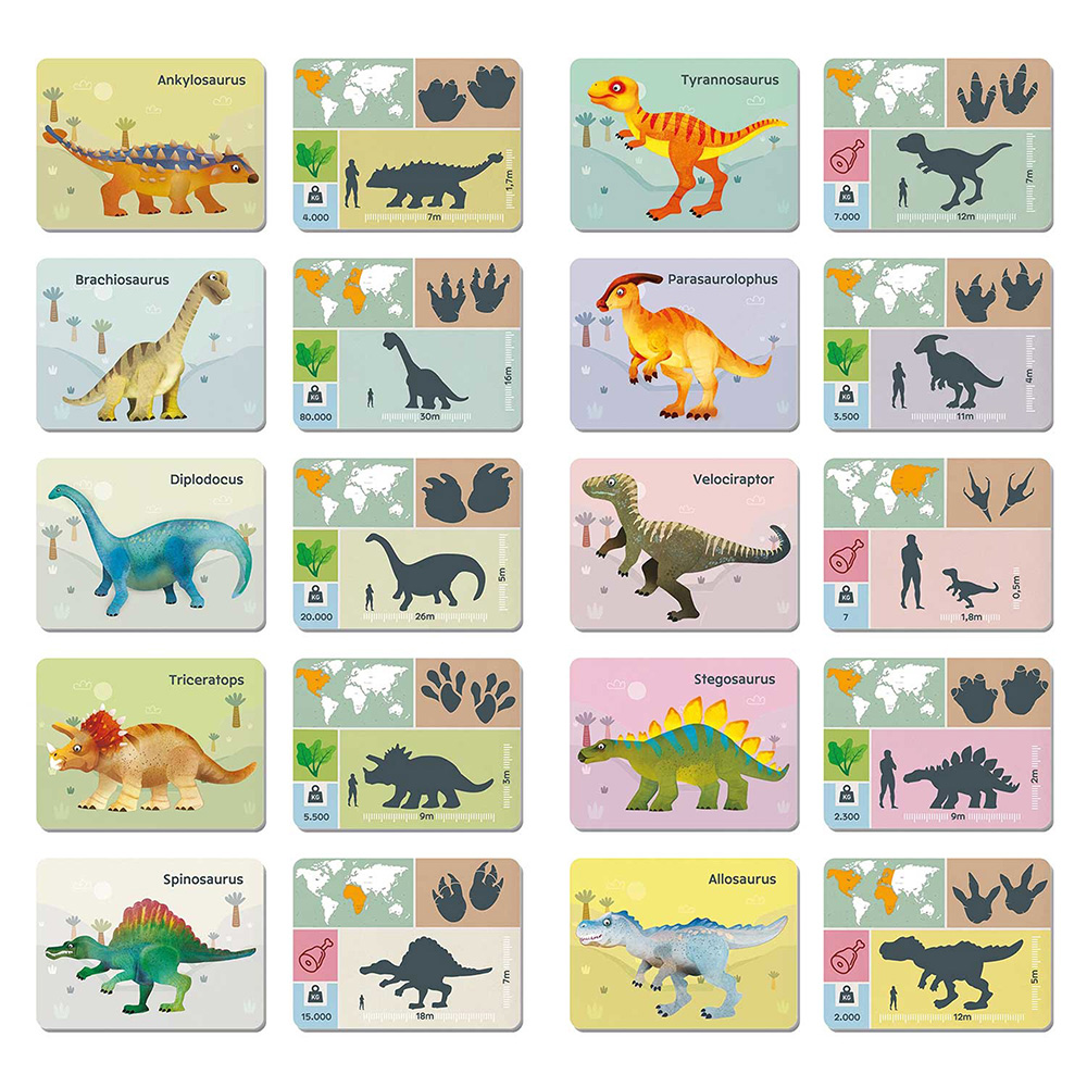 HAPPIHOBBI MAGNET ΔΕΙΝΟΣΑΥΡΟΙ (1029-64082)