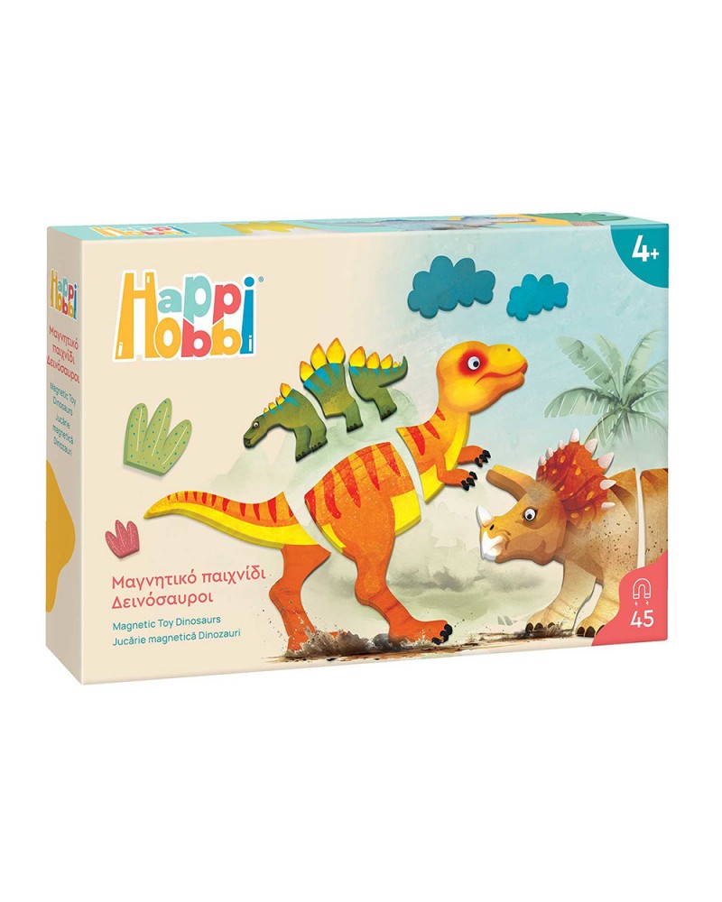 HAPPIHOBBI MAGNET ΔΕΙΝΟΣΑΥΡΟΙ (1029-64082)