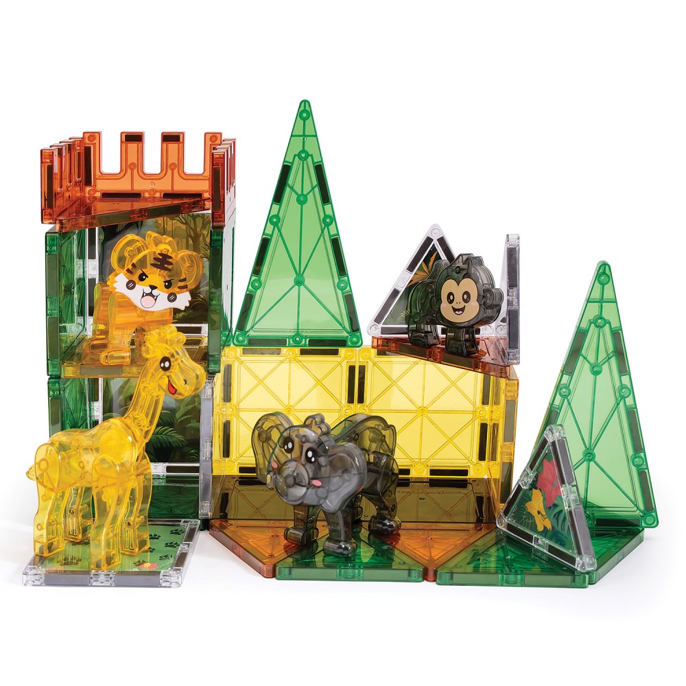HAPPIHOBBI ΜΑΓΝΗΤΙΚΑ ΤΟΥΒΛΑΚΙΑ SAFARI ADVENTURE 44PCS (1029-64603)