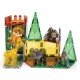 HAPPIHOBBI ΜΑΓΝΗΤΙΚΑ ΤΟΥΒΛΑΚΙΑ SAFARI ADVENTURE 44PCS (1029-64603)