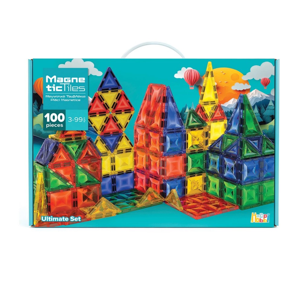 HAPPIHOBBI ΜΑΓΝΗΤΙΚΑ ΤΟΥΒΛΑΚΙΑ ULTIMATE ΣΕΤ 100PCS (MINI MAGNETS) (1029-64605)