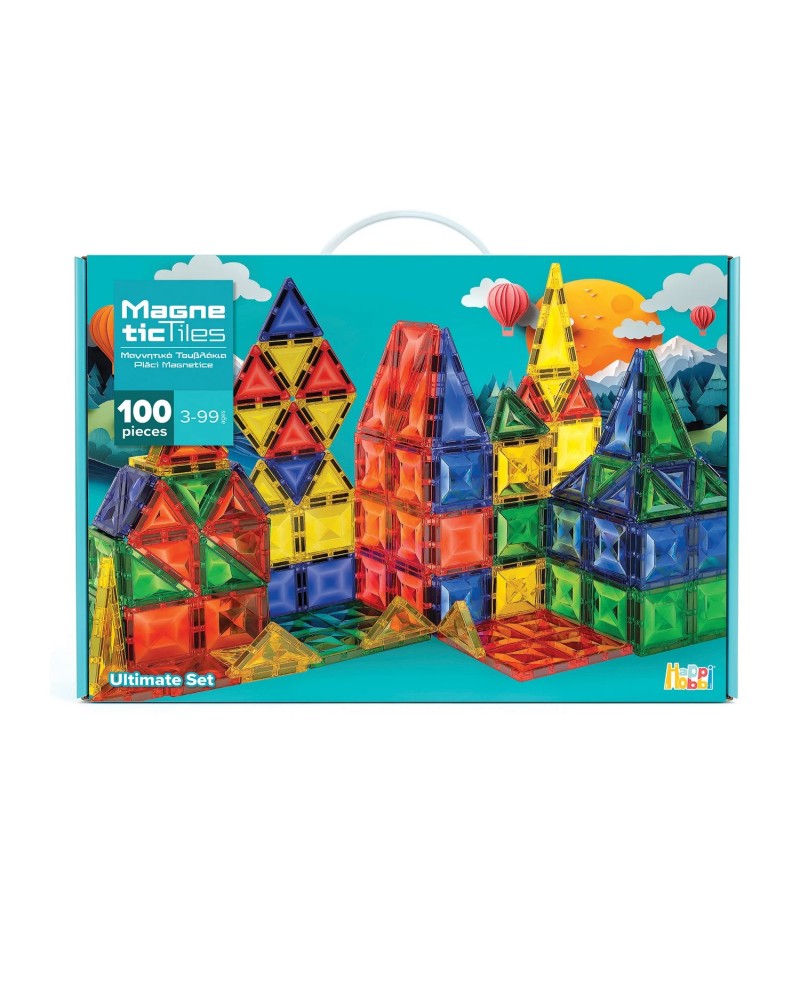 HAPPIHOBBI ΜΑΓΝΗΤΙΚΑ ΤΟΥΒΛΑΚΙΑ ULTIMATE ΣΕΤ 100PCS (MINI MAGNETS) (1029-64605)