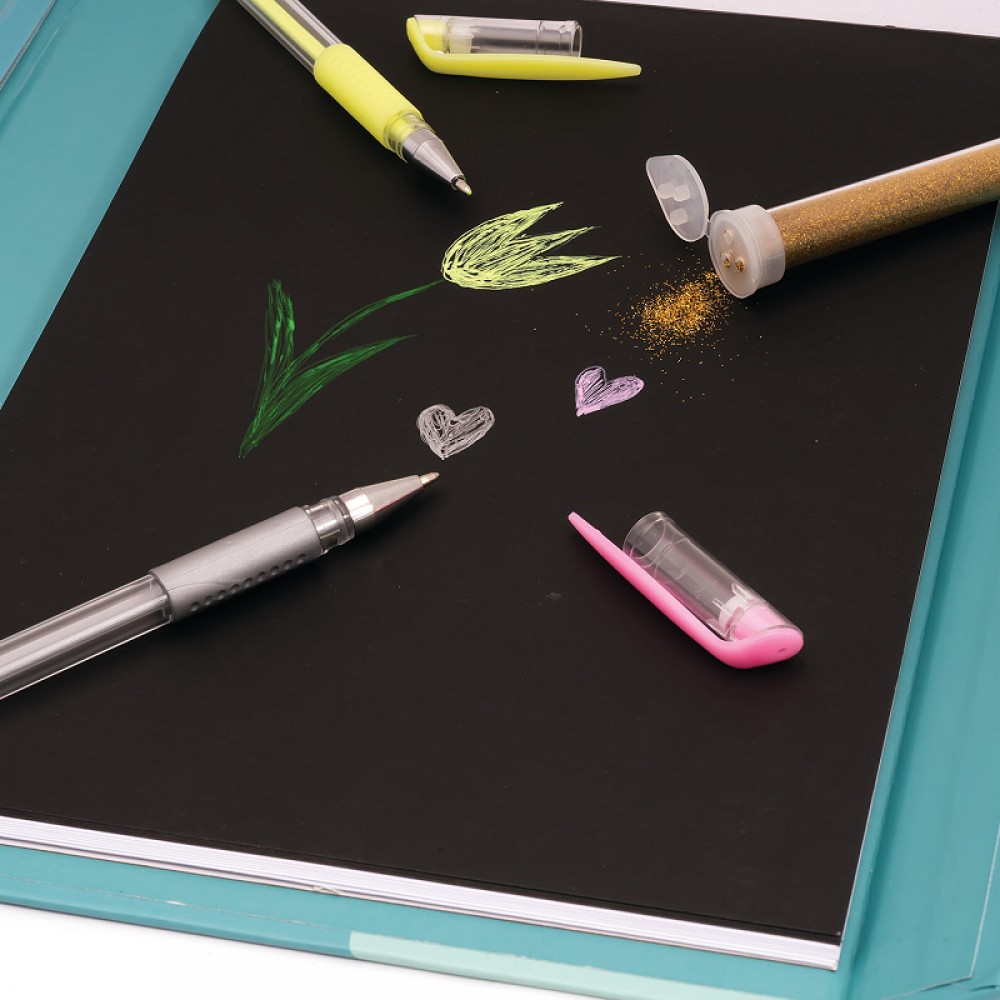 HAPPIHOBBI ART JOURNAL FLUO ΣΤΥΛΟ (1038-11040)