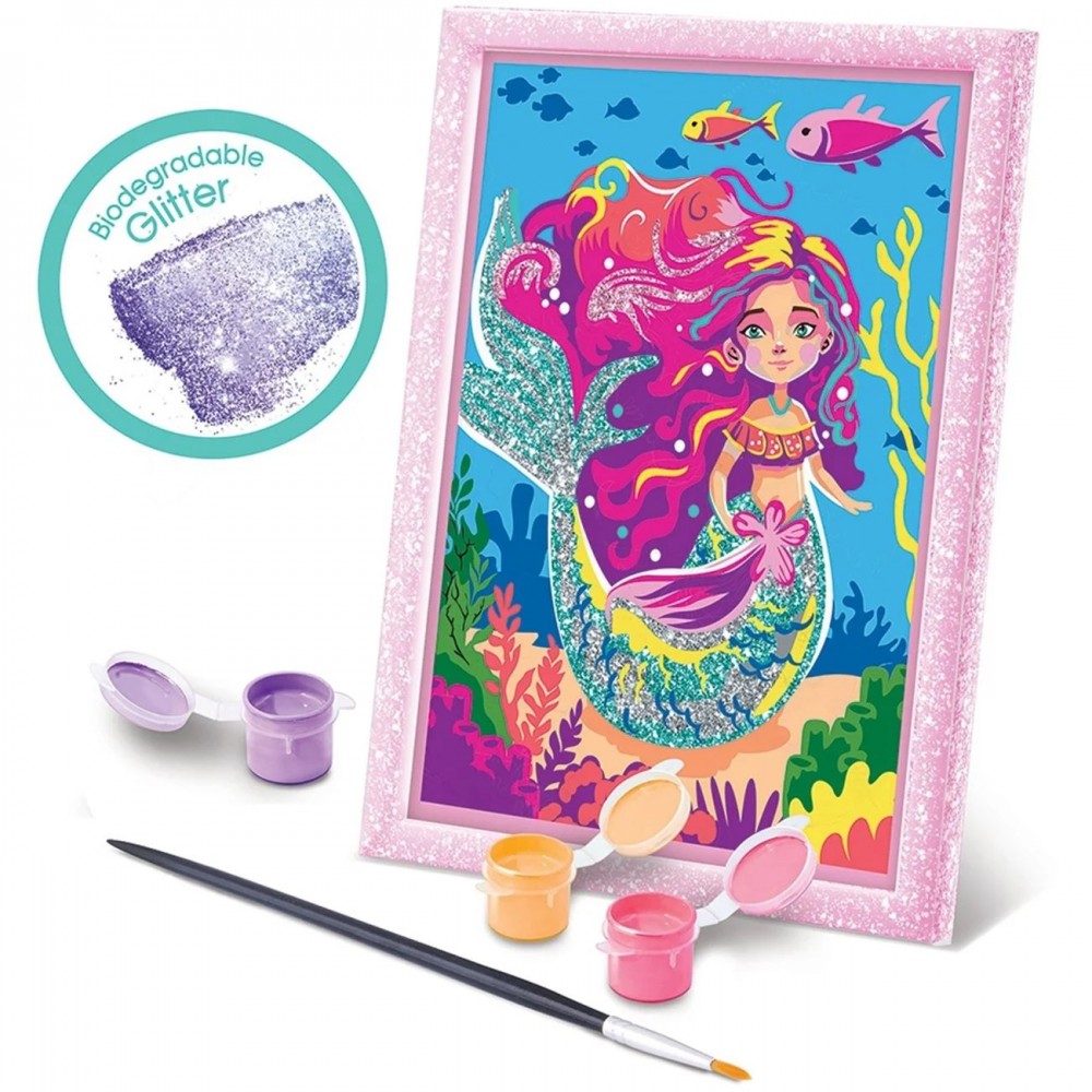 PAINT & FRAME MYTHICAL MERMAID (1038-41018)