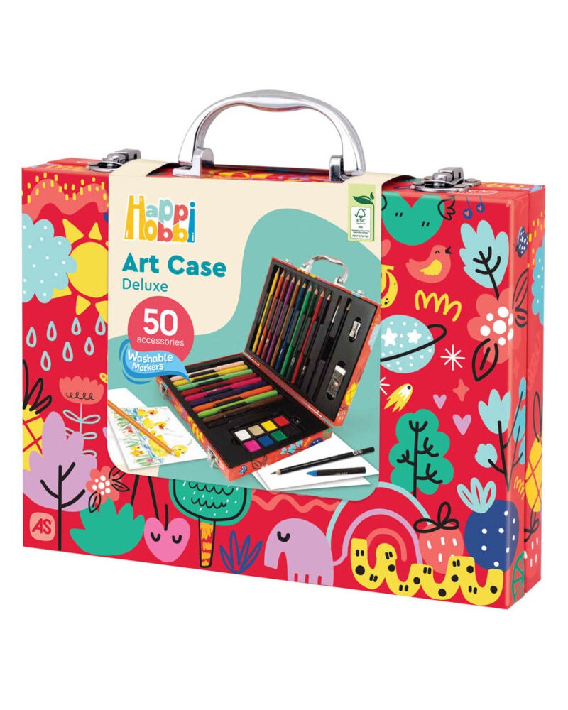HAPPIHOBBI ΚΑΣΕΤΙΝΑ ΖΩΓΡΑΦΙΚΗΣ DELUXE 100 ΑΞΕΣΟΥΑΡ (1038-82060)