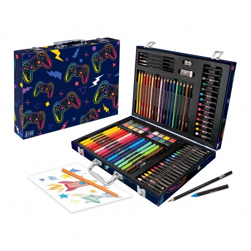 HAPPIHOBBI ΚΑΣΕΤΙΝΑ ΖΩΓΡΑΦΙΚΗΣ DELUXE 100 ΑΞΕΣΟΥΑΡ ΒΙΝΤΕΟΠΑΙΧΝΙΔΙ (1038-82064)