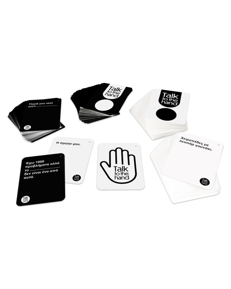 ΕΠΙΤΡΑΠΕΖΙΟ TALK TO THE HAND ΓΙΑ ΗΛΙΚΙΕΣ 18+ ΧΡΟΝΩΝ (1040-26207)