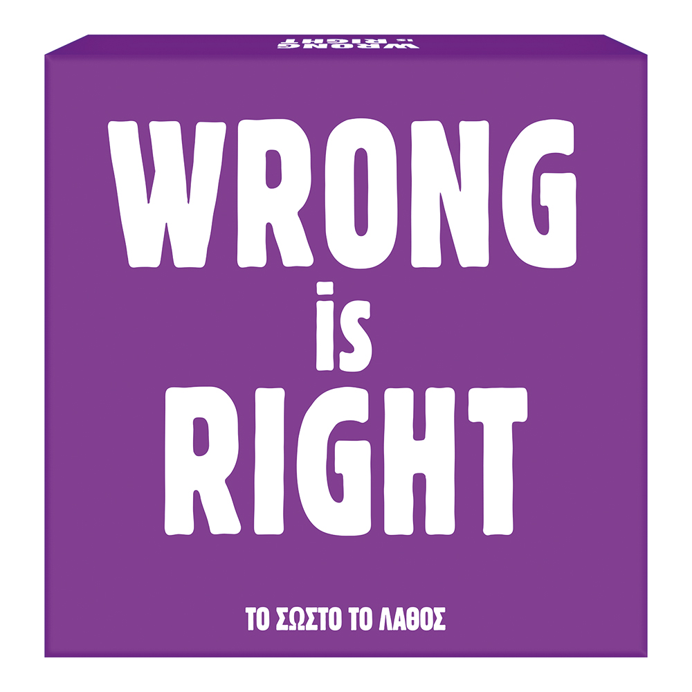 ΕΠΙΤΡΑΠΕΖΙΟ GIFT GAMES WRONG IS RIGHT 15+ ΧΡΟΝΩΝ (1040-24801)