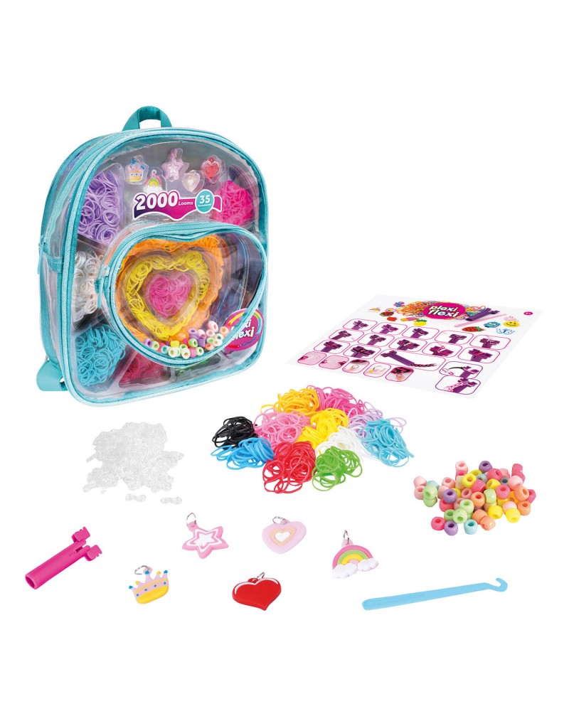 PLEXI FLEXI ΣΑΚΙΔΙΟ ΠΛΑΤΗΣ 2000 ΛΑΣΤΙΧΑΚΙΑ & 35 ΑΞΕΣΟΥΑΡ (1080-25584)