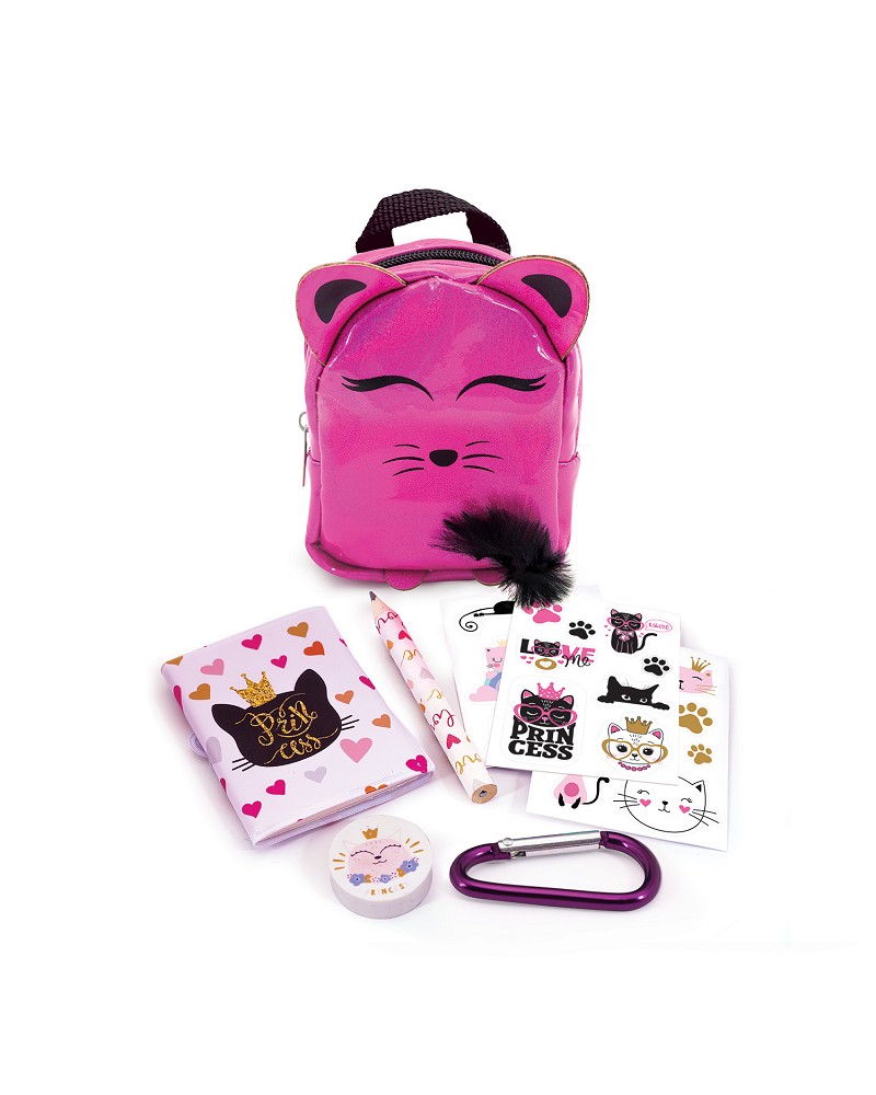 HAPPIHOBBI TEENI MINI STATIONARY SET ΜΙΚΡΟΘΗΣΑΥΡΟΙ Γατάκι - Kitty Fluff (1080-51101)