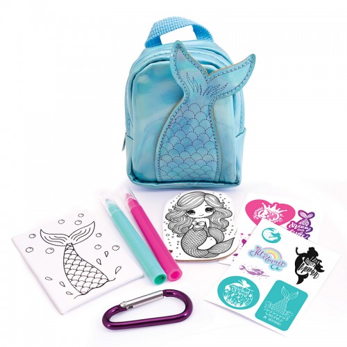 HAPPIHOBBI TEENI MINI STATIONARY SET ΜΙΚΡΟΘΗΣΑΥΡΟΙ Γοργόνα - Mermaid Splash (1080-51101)