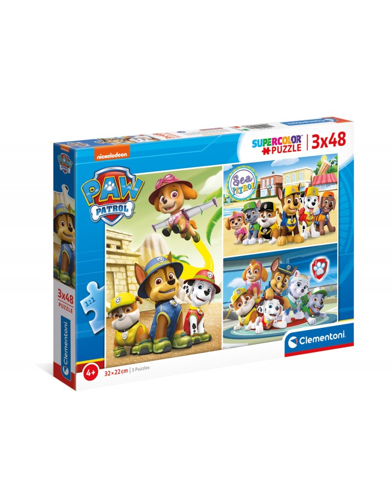 CLEMENTONI ΠΑΖΛ 3X48 S.C. PAW PATROL (1200-25262)