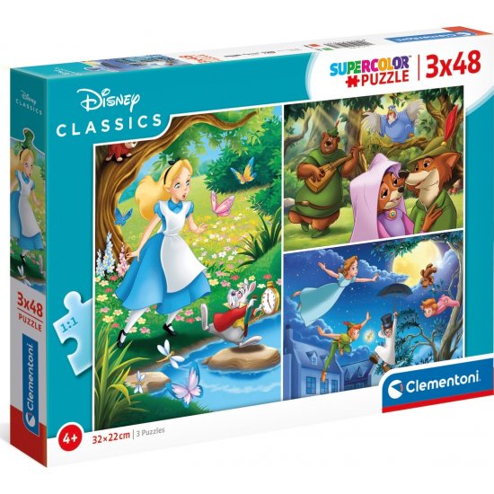 CLEMENTONI ΠΑΖΛ S.C 3X48 DISNEY CLASSIC (1200-25267) CLEMENTONI ΠΑΖΛ S.C 3X48 DISNEY CLASSIC (1200-25267)