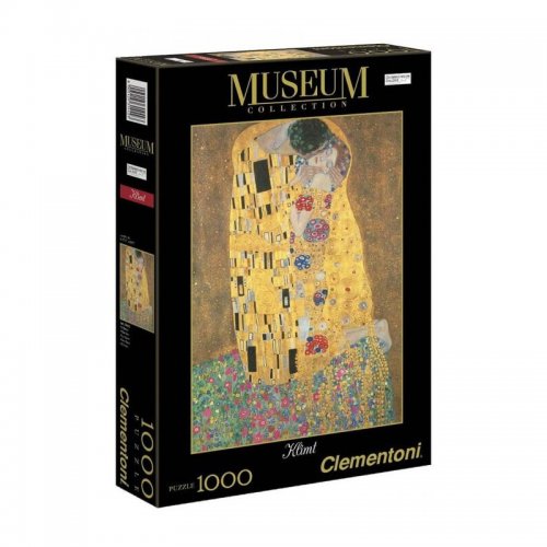 Παζλ Clementoni 1000 H.Q. Museum Klimt Το Φιλί (1260-31442)
