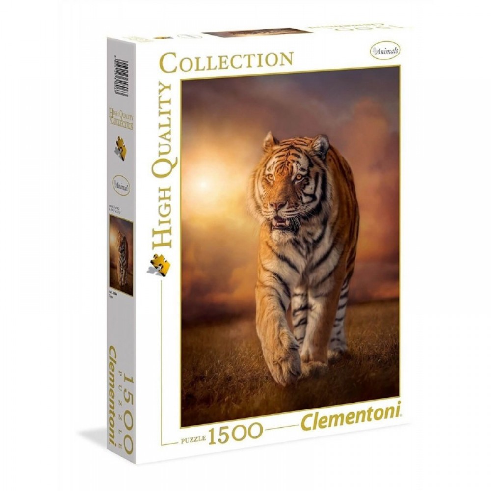 Παζλ Clementoni 1500 H.Q. Tiger (1220-31806)