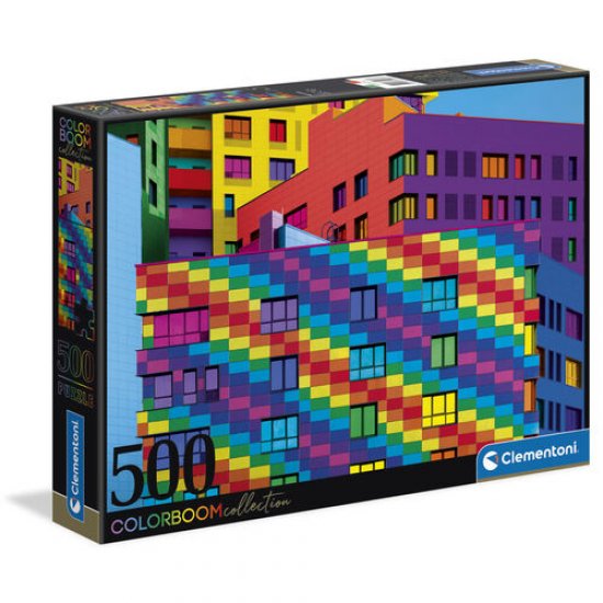 CLEMENTONI ΠΑΖΛ 500 ΤΕΜ. COLORBOOM SQUARES (1220-35094) CLEMENTONI ΠΑΖΛ 500 ΤΕΜ. COLORBOOM SQUARES (1220-35094)