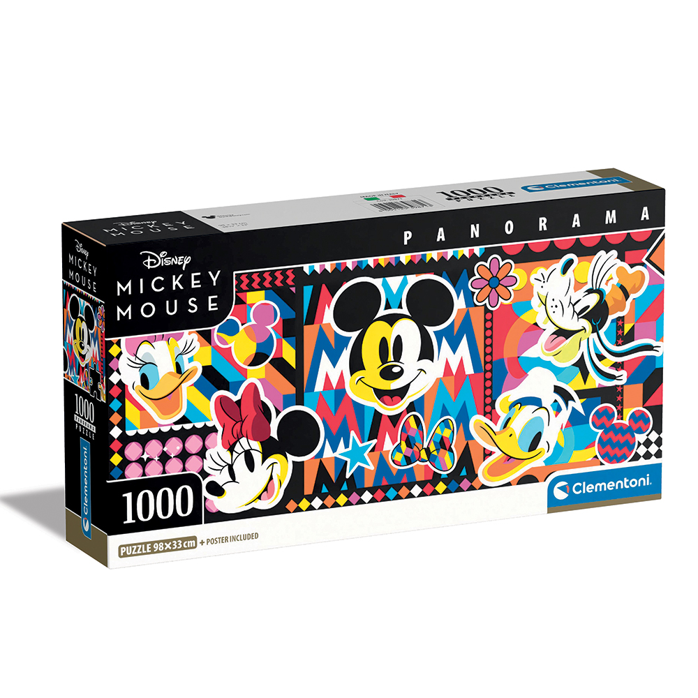 ΠΑΖΛ CLEMENTONI 1000 H.Q. PANORAMA COLLECTION DISNEY CLASSICS (1220-39871)