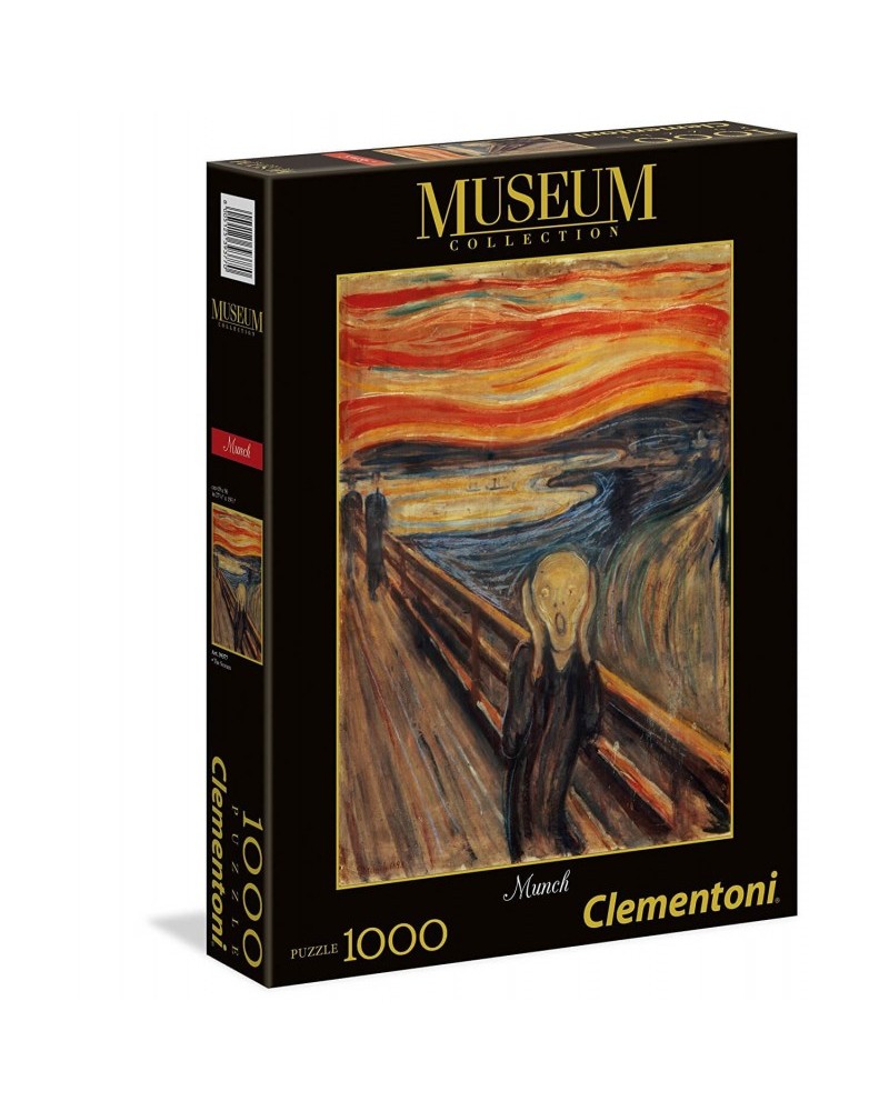 Παζλ Clementoni 1000 H.Q. Museum Munch Η Κραυγή (1260-39377)